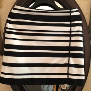 Black and white skirt